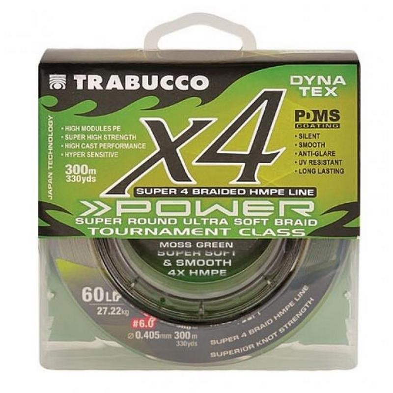 Trabucco Νήμα Power X4 Λαδί 300m 1