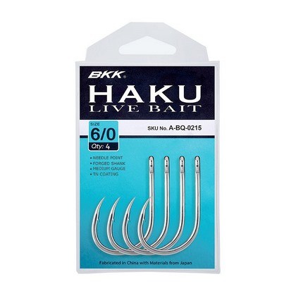 Αγκίστρια BKK Haku Live Bait Tin